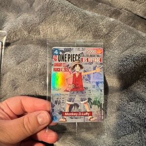 One Piece Monkey D. Luffy Trading Card